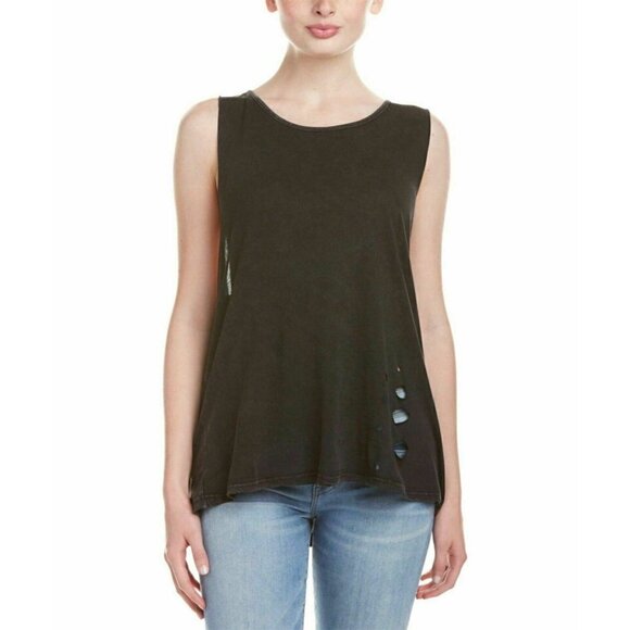 Somedays Lovin Women's Black Namesake Tank Top S L - Picture 3 of 9